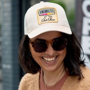 Blue Q Ringmaster Of The Sh🤎tshow Trucker Hat